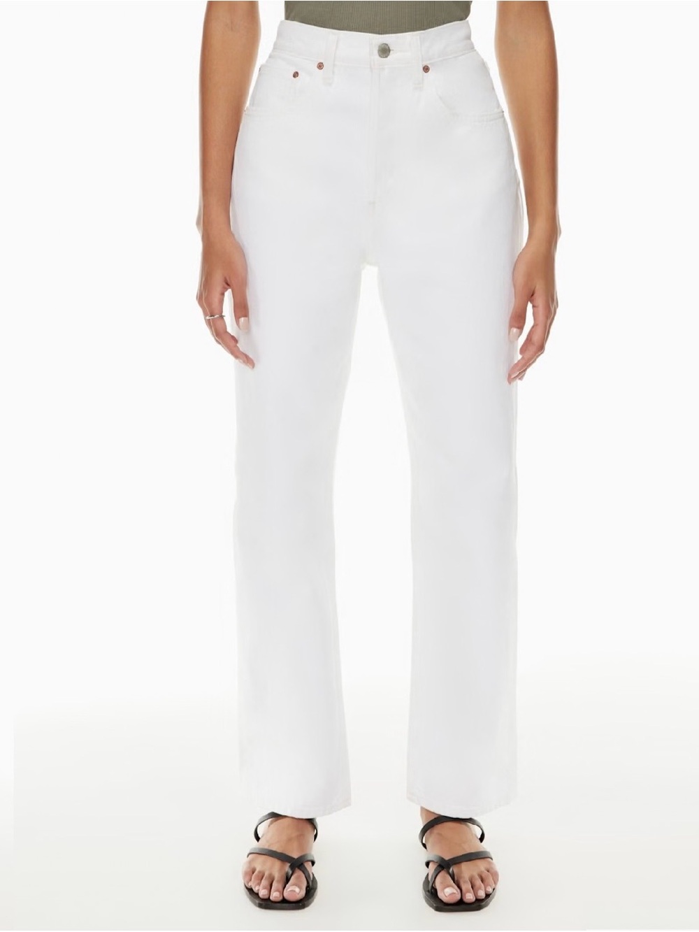Aritzia Denim Forum The Joni High Rise
Loose White Size 24